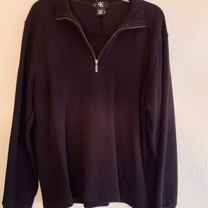 Calvin Klein Sweater with Zipper Collar